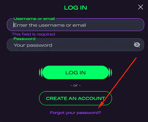 Glitchspin Casino Login